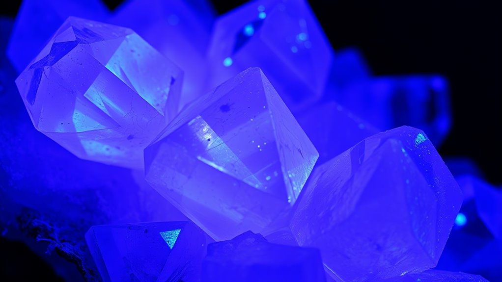 impurities influence fluorite fluorescence